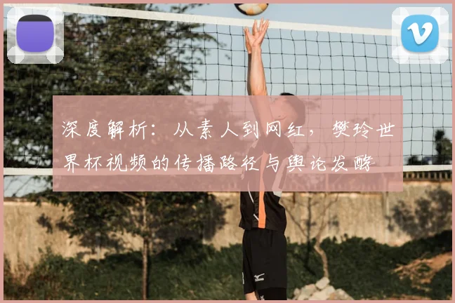 深度解析：从素人到网红，樊玲世界杯视频的传播路径与舆论发酵