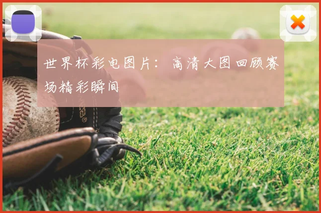 世界杯彩电图片:高清大图回顾赛场精彩瞬间